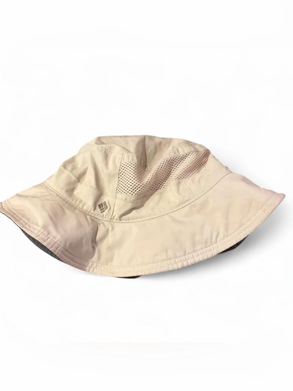 Columbia Youth Bora Bora Booney Sun Hat OS Khaki EUC